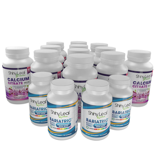 Bariatric Multivitamin with Iron and Cherry Flavored Calcium Citrate Bundle