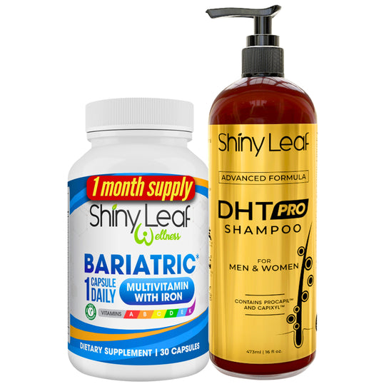 Bariatric Multivitamin with Iron and DHT Pro Shampoo