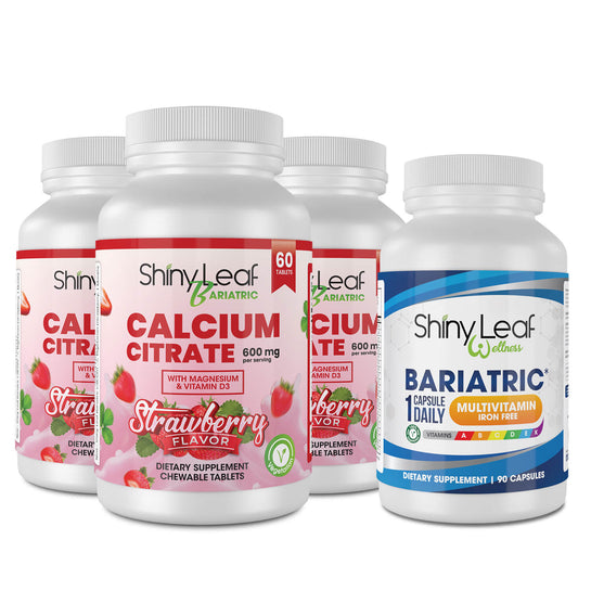 Bariatric Multivitamin Iron-Free and Calcium Citrate Strawberry