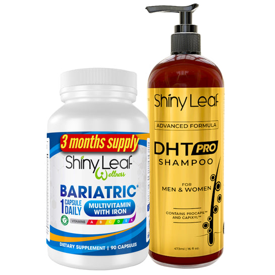 Bariatric Multivitamin with Iron and DHT Pro Shampoo