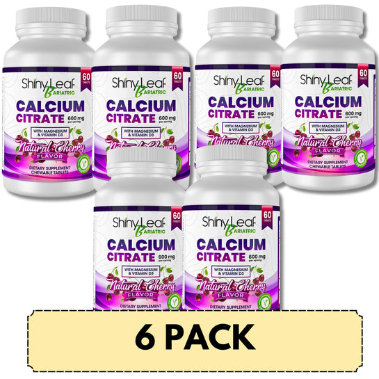 Calcium Citrate 1200 mg Cherry Flavored Chewable Tablets