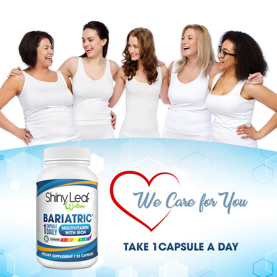 Bariatric Multivitamin with Iron and Chewable Strawberry Calcium