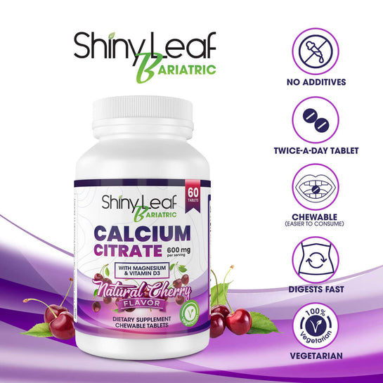 Bariatric Multivitamin with Iron and Cherry Flavored Calcium Citrate Bundle