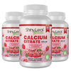 Calcium Citrate 600 mg Chewable Strawberry Tablets