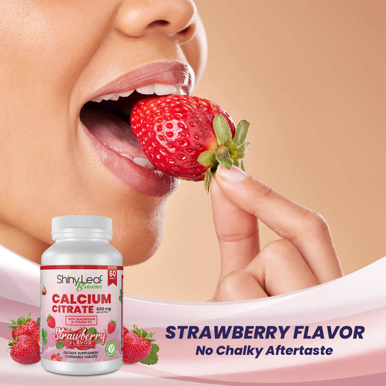 Bariatric Multivitamin with Iron and Chewable Strawberry Calcium