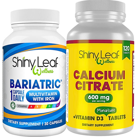 Bariatric Multivitamin with Iron and Calcium Citrate 600mg Unflavored